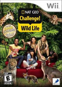 Nat Geo Challenge Wild Life Wii  box art